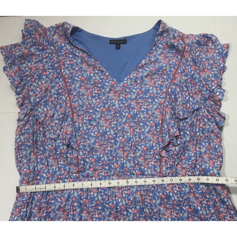 Lane Bryant Floral Mini Dress - Picture 8 of 8